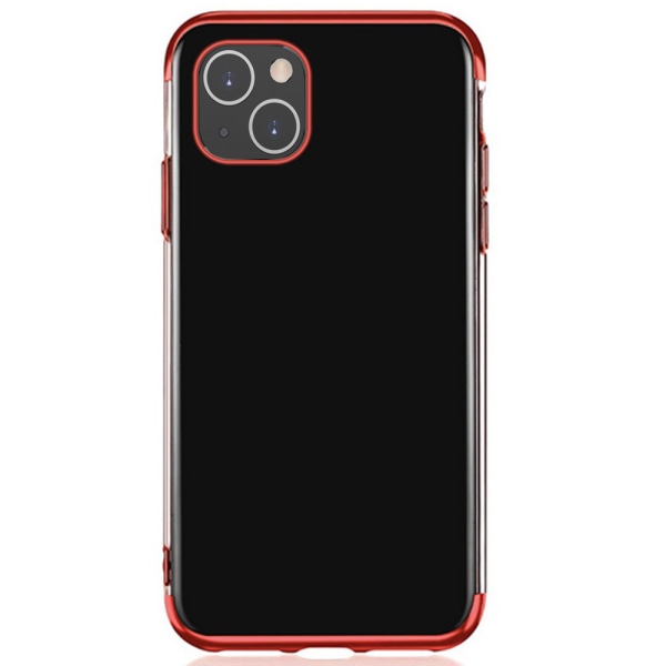 iPhone 13 - Stilig beskyttende FLOVEME silikonetui Röd