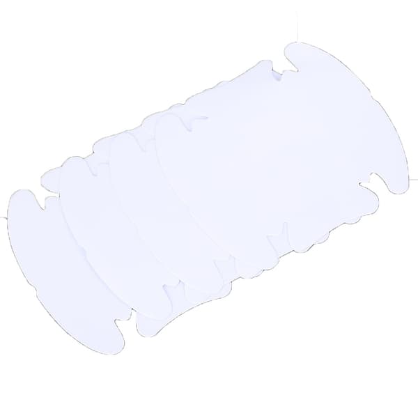 Skydd för Dörrhandtags Fördjupning (4-Pack) Transparent