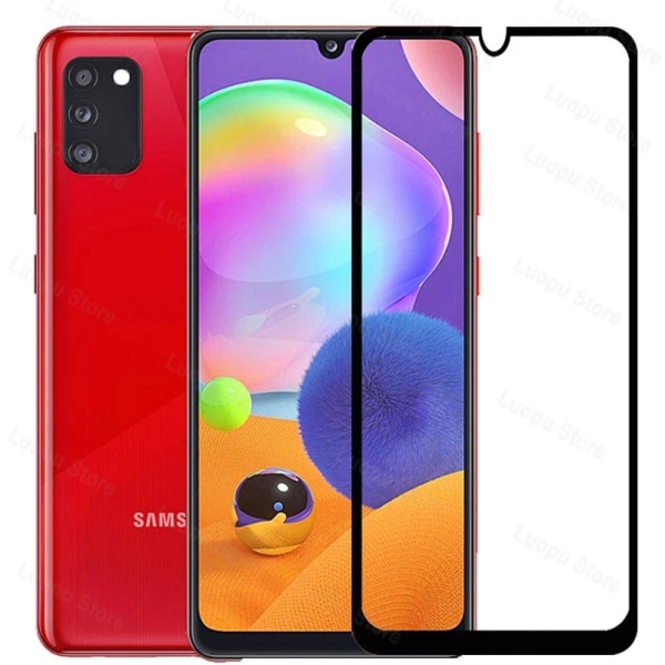 2-PACK Samsung Galaxy A02s 2.5D HD 0.3mm näytönsuoja Svart