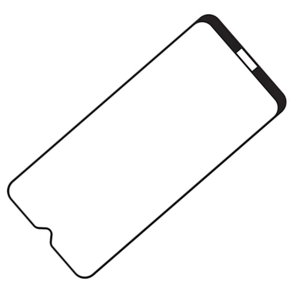 Nokia 6.2 3-PACK Skærmbeskyttelse 2.5D 9H 0,3mm HD-Clear Svart Svart