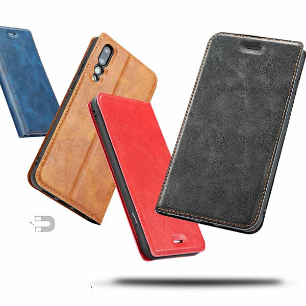 Plånboksfodral - Huawei P20 Svart
