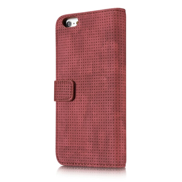 iPhone 6/6S - Klassisk etui i retrolook (PU-læder) Brun