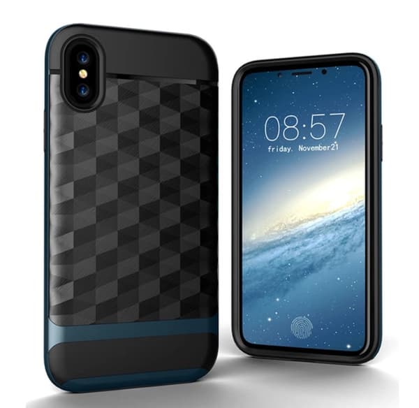iPhone X/XS - Elegantti suojakotelo Röd Röd
