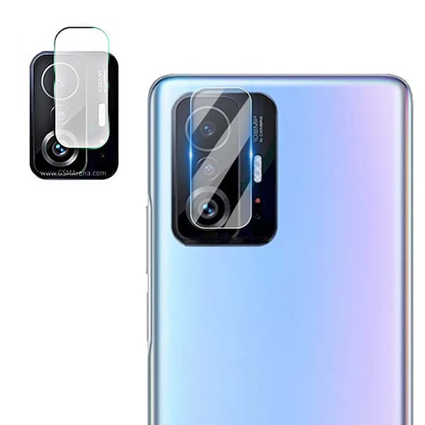 2-PACK Xiaomi 11T Pro Kameralinsskydd HD-Clear 0,2mm Transparent