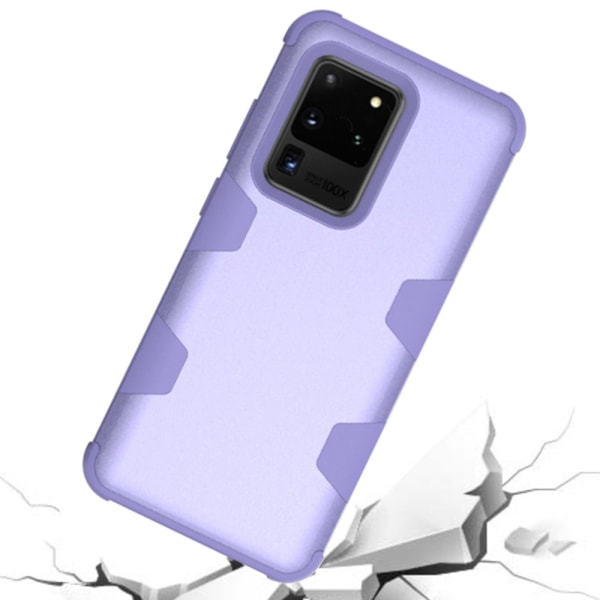 Samsung Galaxy S20 Ultra - Elegant deksel Aquablå/Grå