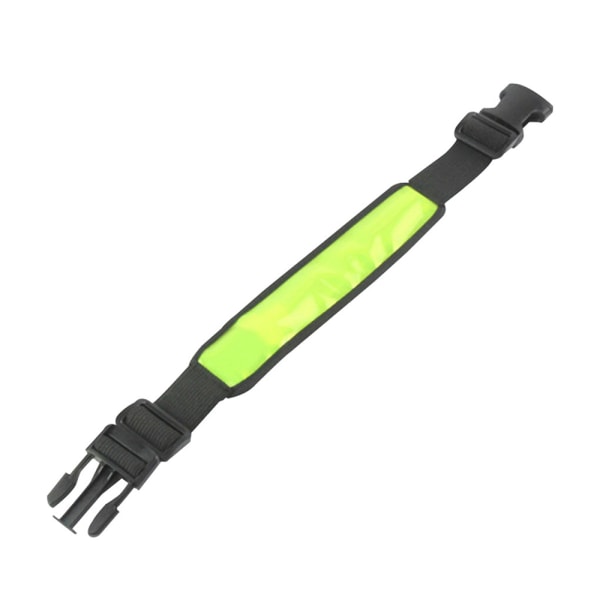 Praktiskt Effektfull LED Reflexarmband Vit