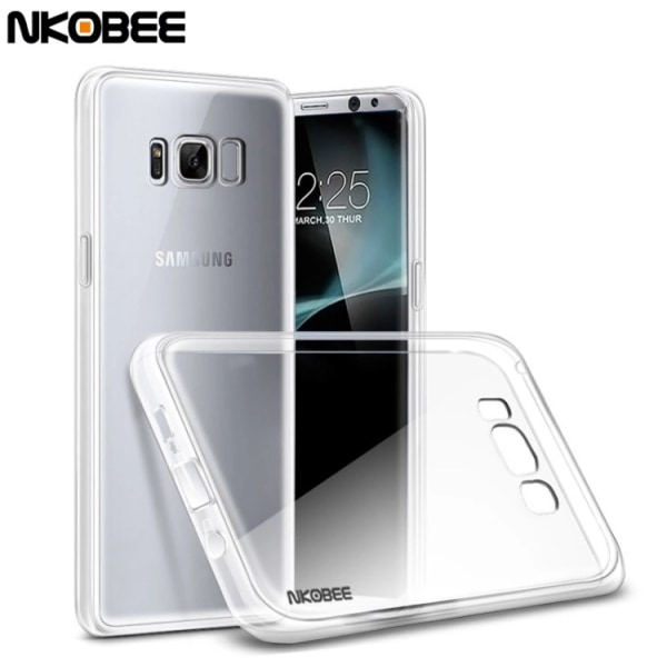 Samsung Galaxy S8 - NAKOBEE Stilrent Skal (ORIGINAL) Transparent/Genomskinlig