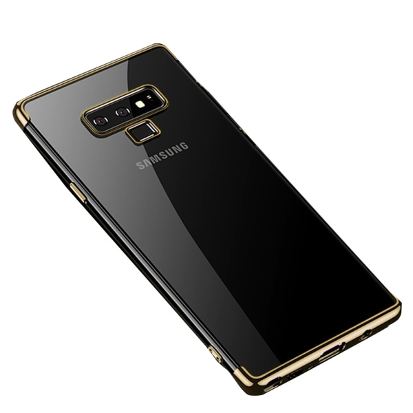 Samsung Galaxy Note 9 - Robust fleksibelt silikonetui Guld Guld