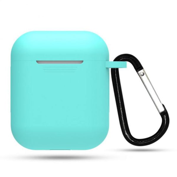 Praktiskt Silikonfodral till Airpods Blå