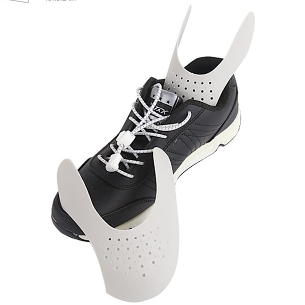 Skoveck Sneaker Anti-Veck Anti-Crease Skoskydd Vit S