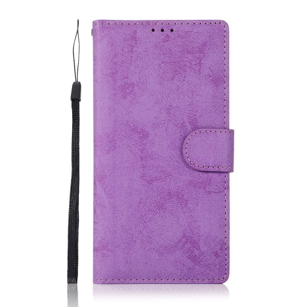 Samsung Galaxy S21 - LEMAN Wallet Case (dobbeltfunktion) Ljusblå