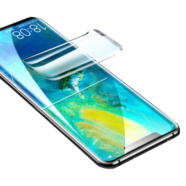 Mate 20 Pro 3-PACK Skärmskydd 9H Nano-Soft Screen-Fit HD-Clear Transparent Transparent/Genomskinlig