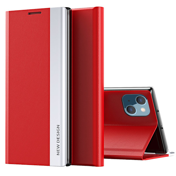 iPhone 13  Spegelskal med Kickstand & Skydd Vit