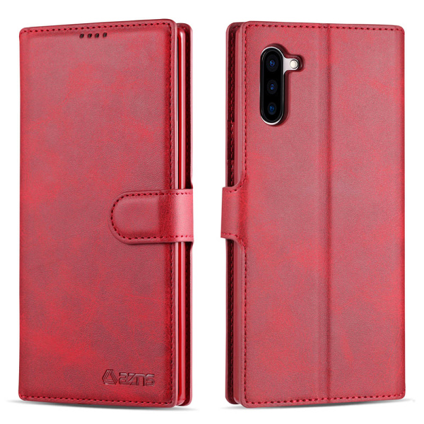 Samsung Galaxy Note10 - Praktisk Yazunshi Wallet Case Brun