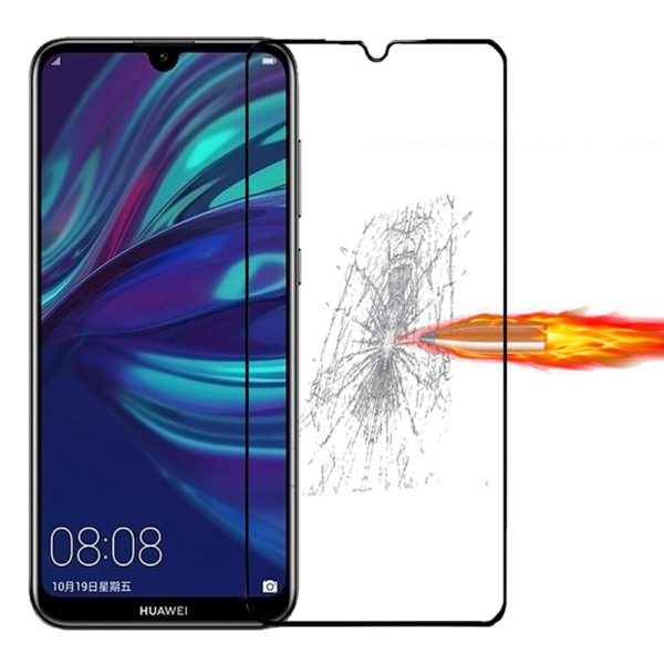 Näytönsuoja 2.5D 5-PACK kehyksellä HD-Clear Huawei P30 Lite Svart Svart