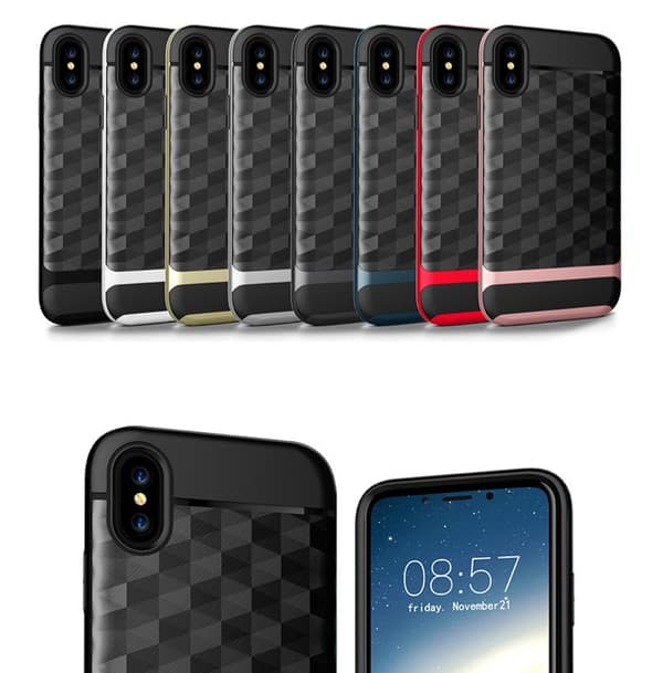 iPhone X/XS - Elegant Skyddsskal Röd Röd