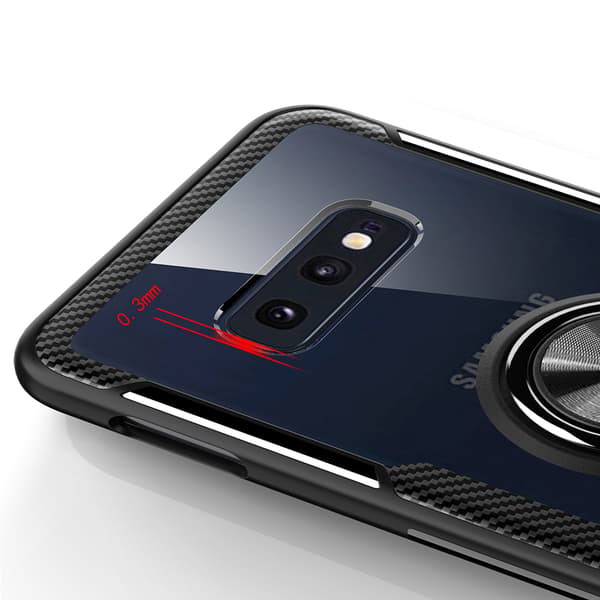 Skal med Ringhållare - Samsung Galaxy S10e Blå/Blå Blå/Blå
