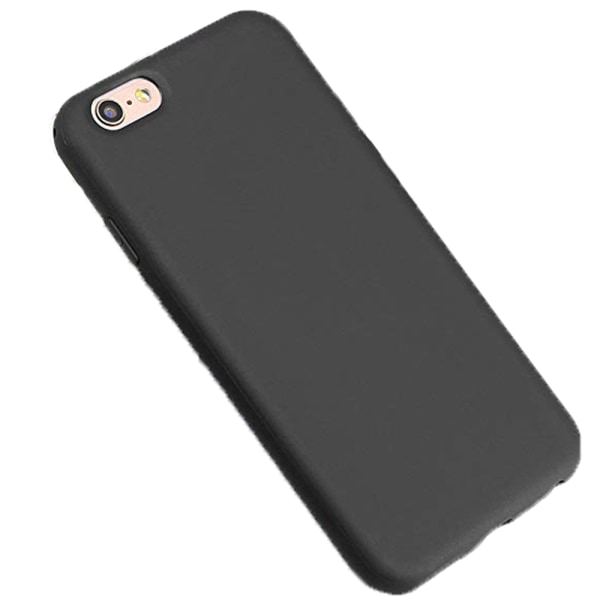 iPhone 6/6S PLUS - Smart og stilig silikondeksel Svart
