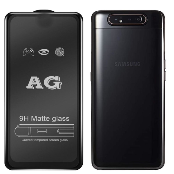 Samsung Galaxy A80 2.5D Anti-Fingerprints Skärmskydd 0,3mm Transparent/Genomskinlig