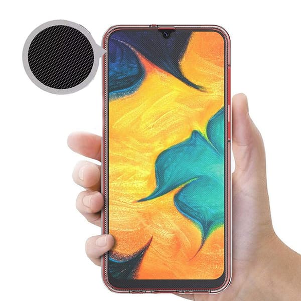 Dubbelsidigt Silikonskal - Samsung Galaxy A41 Guld