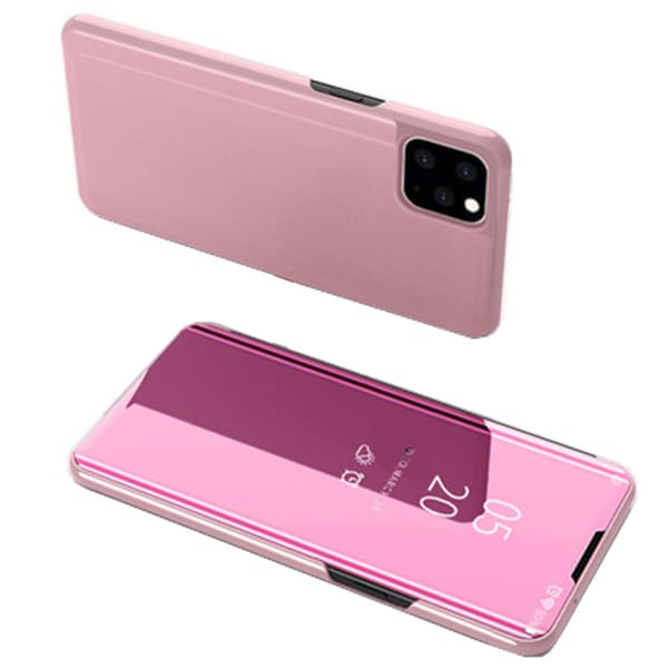 iPhone 15 - Stilsäkert Smart LEMAN Fodral Svart