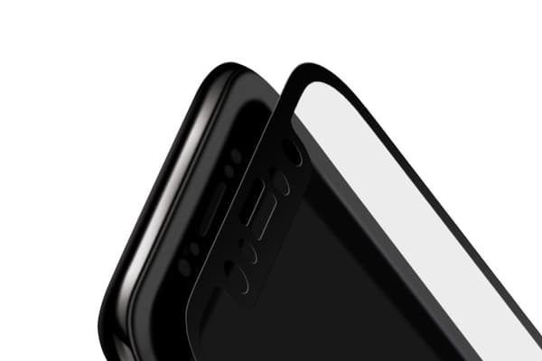 HuTech Originalskydd för iPhone X (2-PACK) Vit