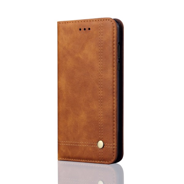 Elegantti lompakkokotelo Samsung Galaxy A6 Plus -puhelimeen Svart