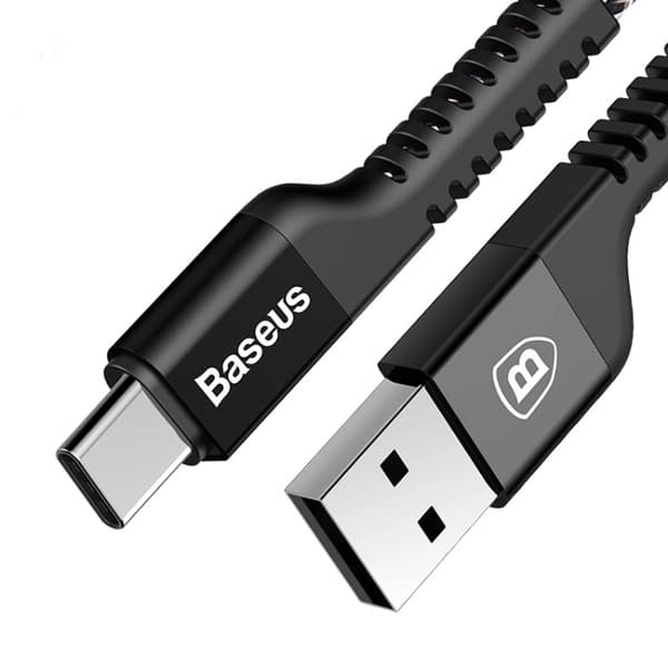 USB Kabel Brottfri Höghastighets (Type-C) från BASEUS Röd Röd