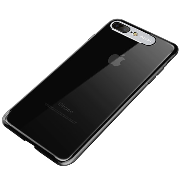 Beskyttende Hybrid-deksel fra ROCK for iPhone 8 Plus Blå