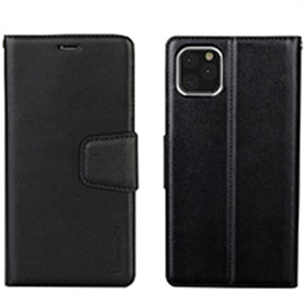 iPhone 11 Pro - Praktiskt Plånboksfodral (HANMAN) Rosaröd Rosaröd