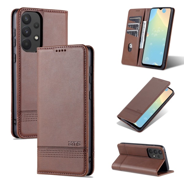 Samsung Galaxy A53 5G - Smart Yazunshi Wallet Cover Mörkblå