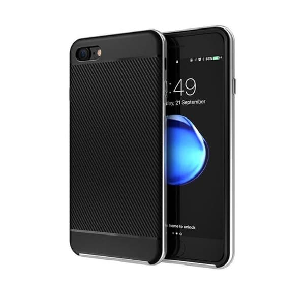 iPhone 7 - Stilrent Stötdämpande skal - DUBBELT SKYDD Blå