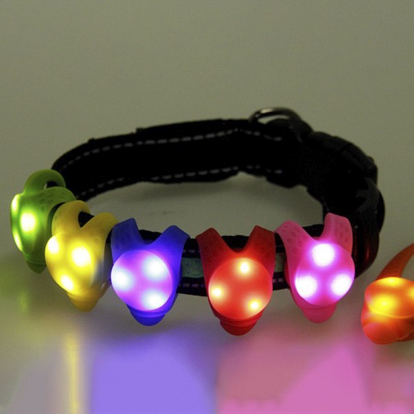 Holdbar Effektiv Mini Pet LED-lampe Gul