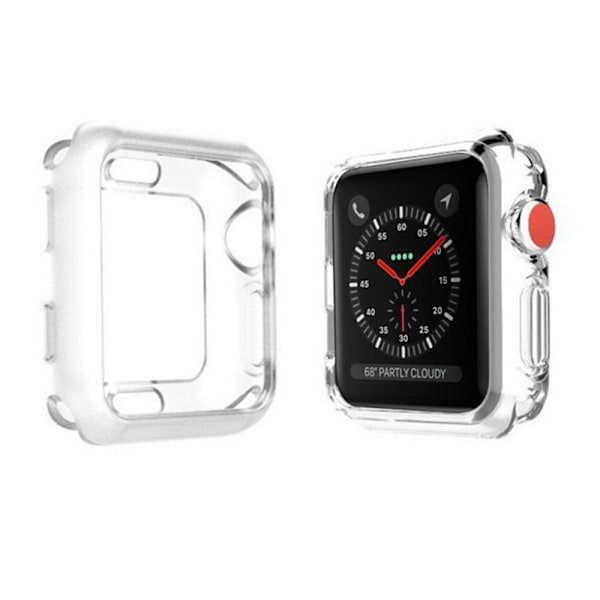 iWatch 4/5 - Stilrent Skyddande TPU Skal Grå/Grön 44mm