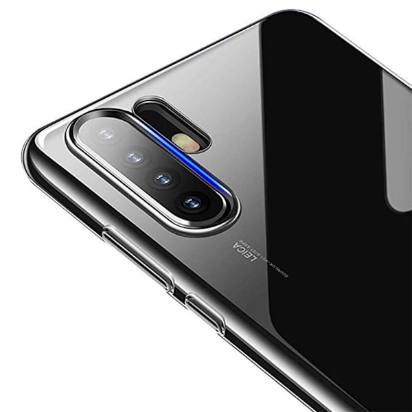 Huawei P30 Pro - Skyddande Heltäckande Silikonskal NORTH Svart