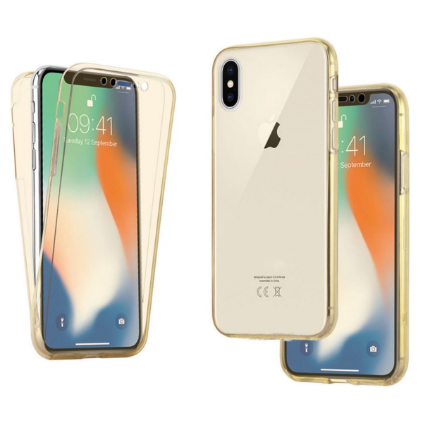 Beskyttelsescover med Touchsensorer til iPhone XS Max Guld