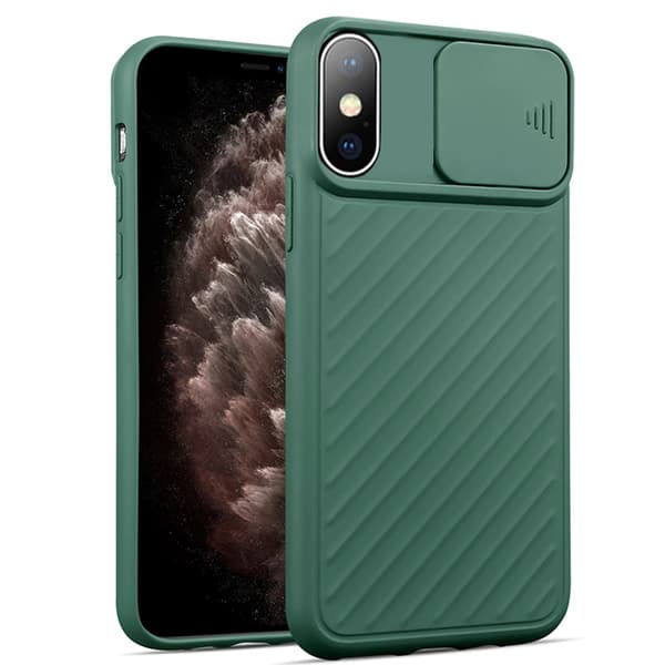 Skal KAMERA SKYDD - iPhone XS MAX Orange