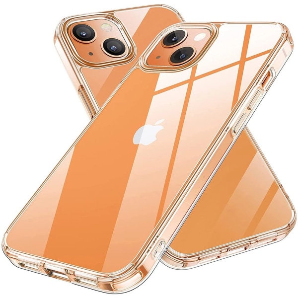 iPhone 14 - Tyylikäs ohut suojaava silikonikotelo LEMAN Grön