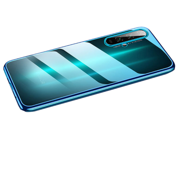 Elegant beskyttende silikonecover - Huawei Nova 5T Blå