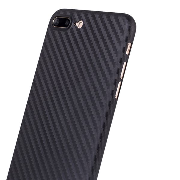 Carbonskal - iPhone 7 Marinblå