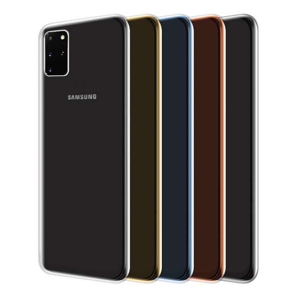 Samsung Galaxy S20 Plus - Kraftig dobbeltsidig silikondeksel Transparent/Genomskinlig