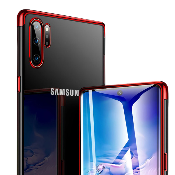Tyylikäs silikonisuojakuori - Samsung Galaxy Note 10+ Röd
