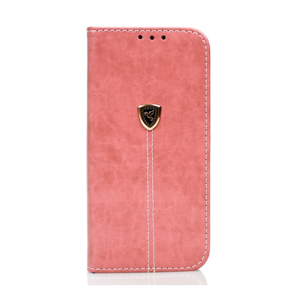 iPhone X/XS- Plånboksfodral från DOVE Röd