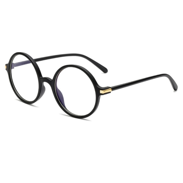 Elegante retro anti-blå lys briller Matte Svart