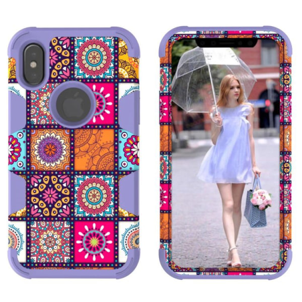 iPhone X/XS - Stilrent Skyddsfodral Rosa Rosa