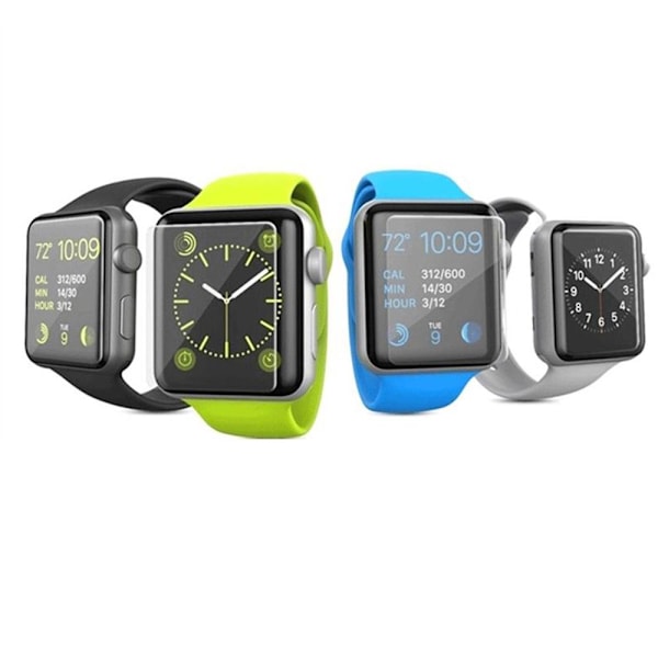 Apple iWatch 1,2,3 38mm 42mm ProGuard näytönsuoja Transparent/Genomskinlig 42mm