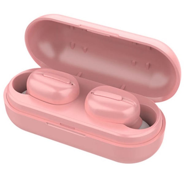 L13 TWS Bluetooth Kraftfulla Bekväma In-Ear Hörlurar Rosa