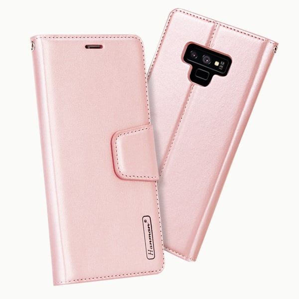Älykäs ja tyylikäs kotelo lompakolla - Samsung Galaxy Note 9 Svart