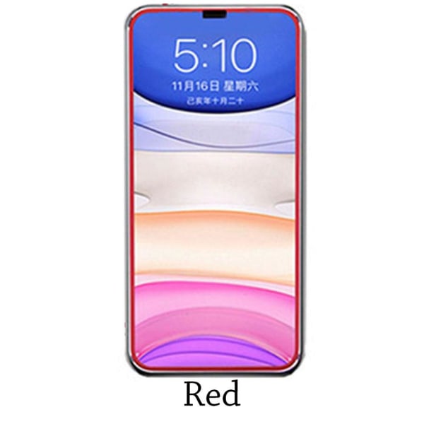 3-PACK iPhone 12 Pro alumiininen näytönsuoja HD-Clear 0,2mm Röd