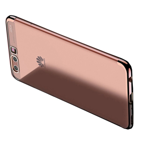 Stilig silikonbeskyttelsesdeksel - Huawei Honor 9 Roséguld